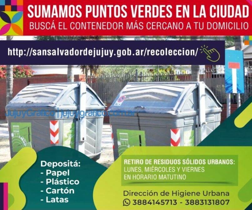 Más Puntos Verdes para la recolección de residuos secos 2 Mas puntos verdes para la recoleccion de residuos secos GIRSU 2